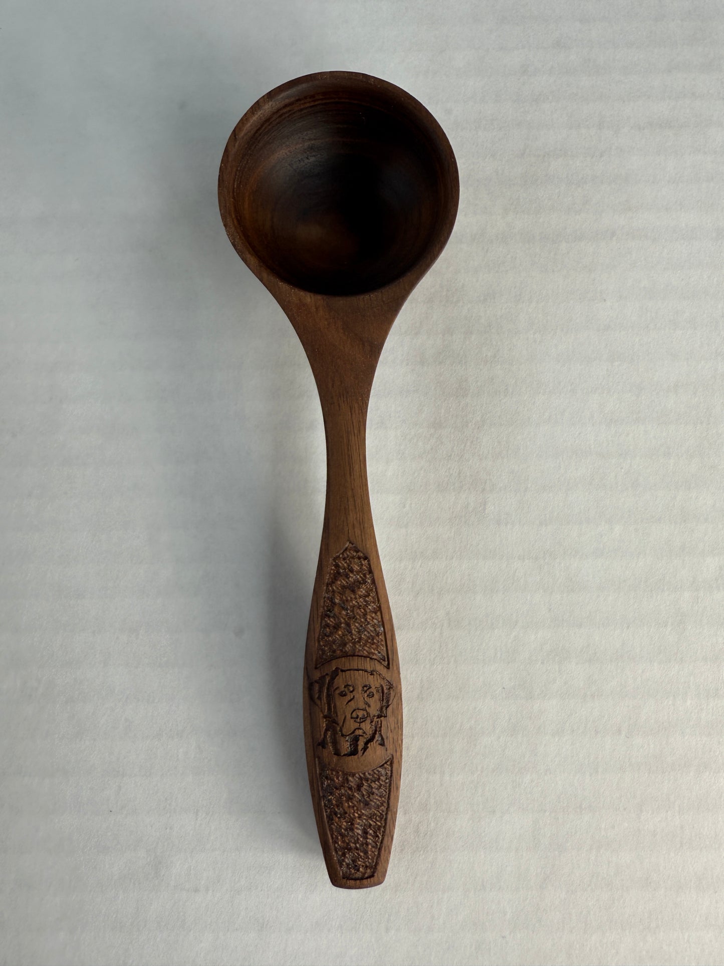 Coffee scoop - Traditional Engraved