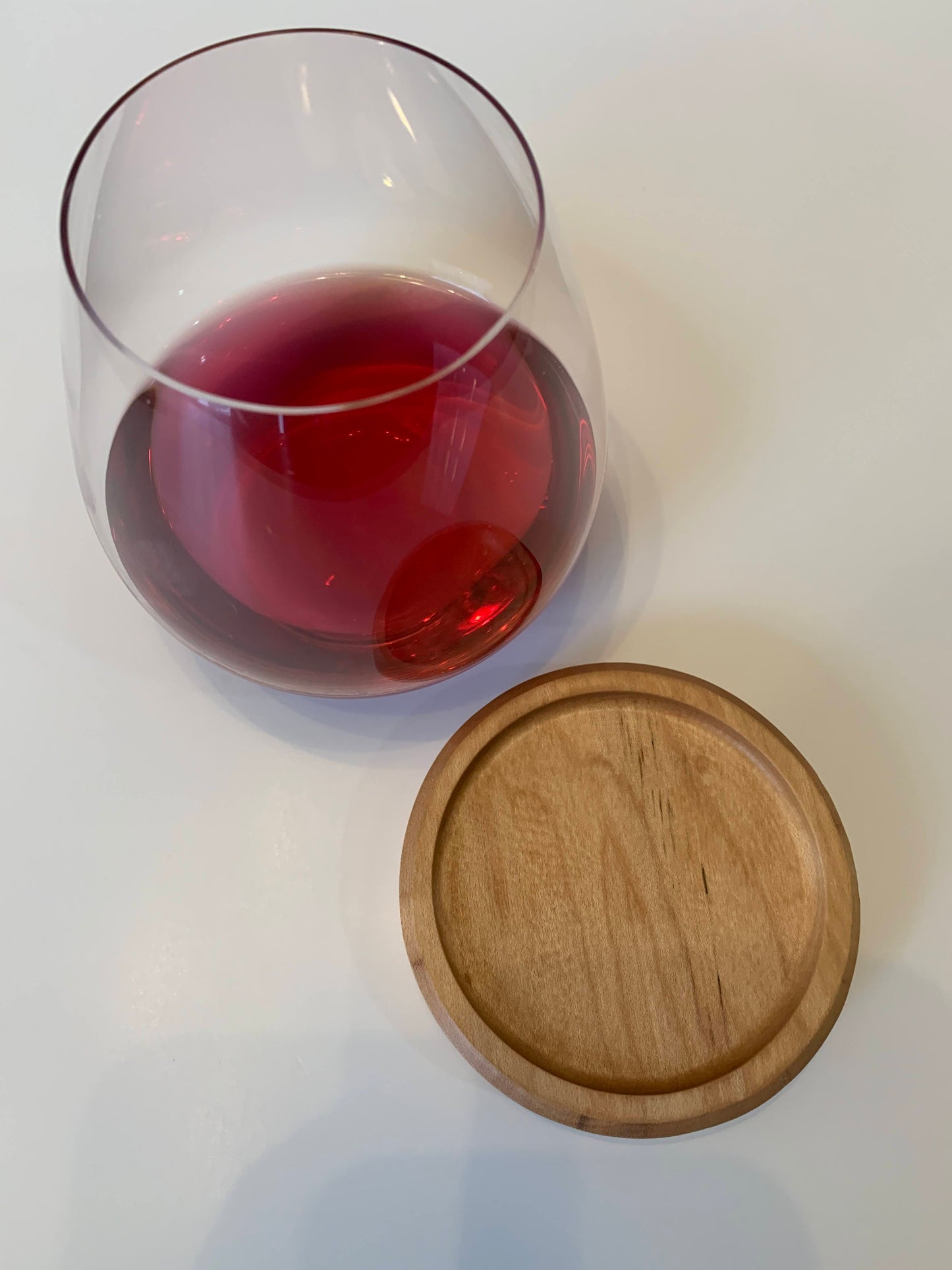 Tree of Gondor Wine Glass Topper - Epoxy Inlaid