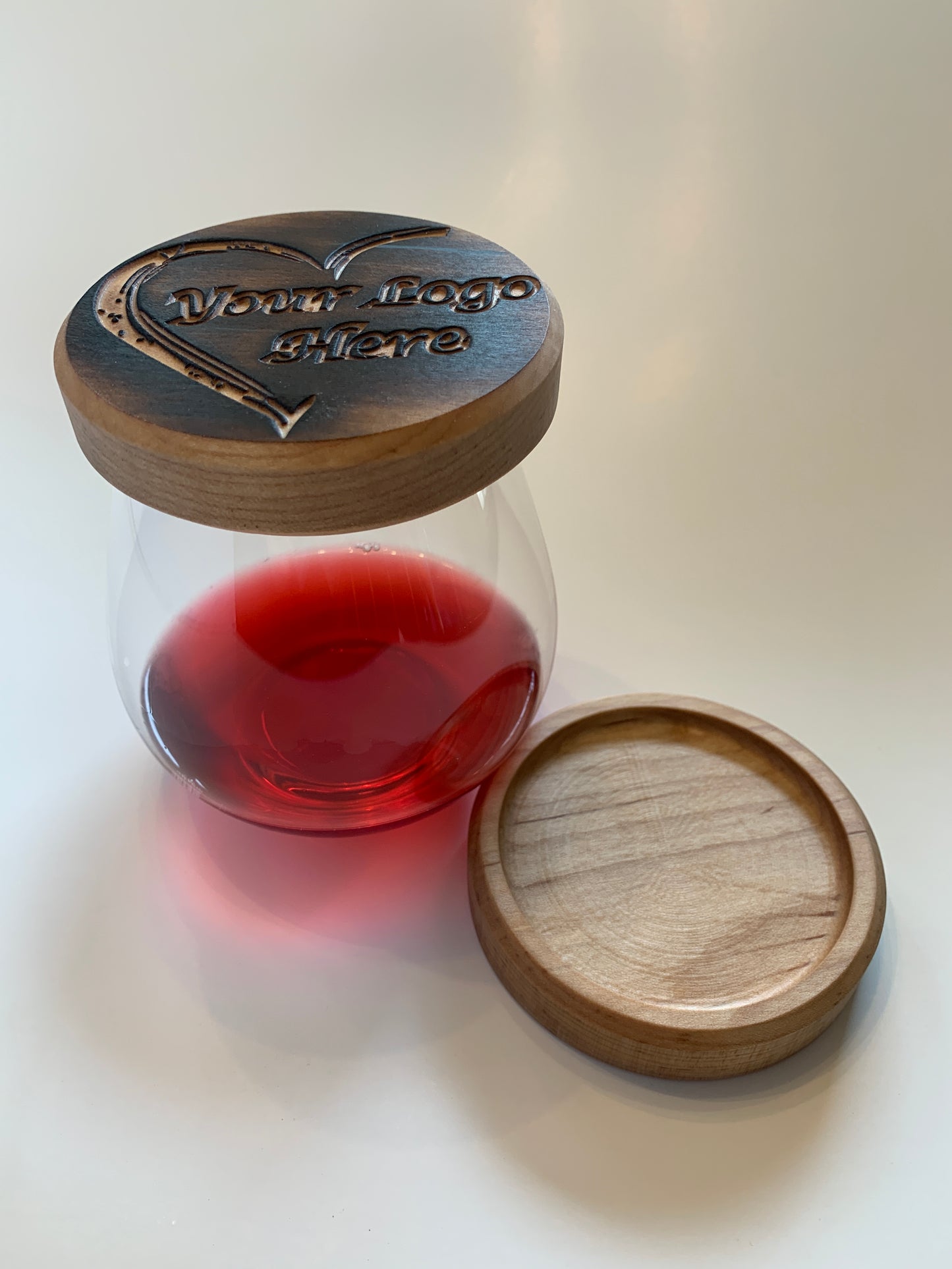 Custom Wine Glass Topper