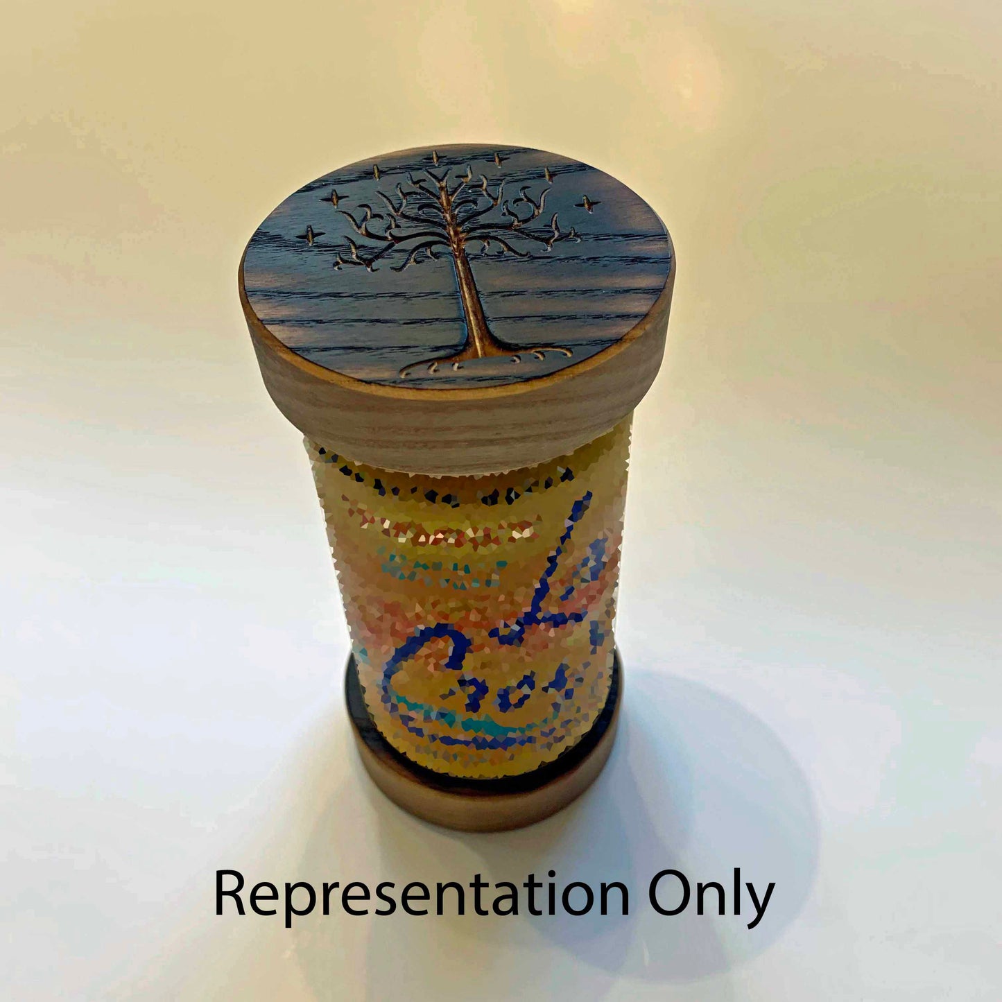 Tree of Gondor Soda/Beer Can Topper - Charred Finish