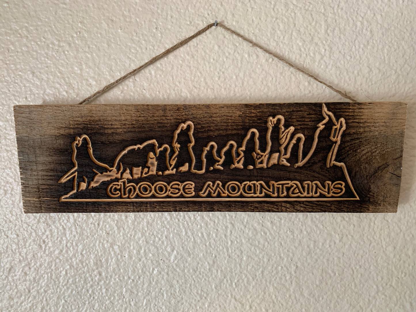 Choose Mountains - Wall Art