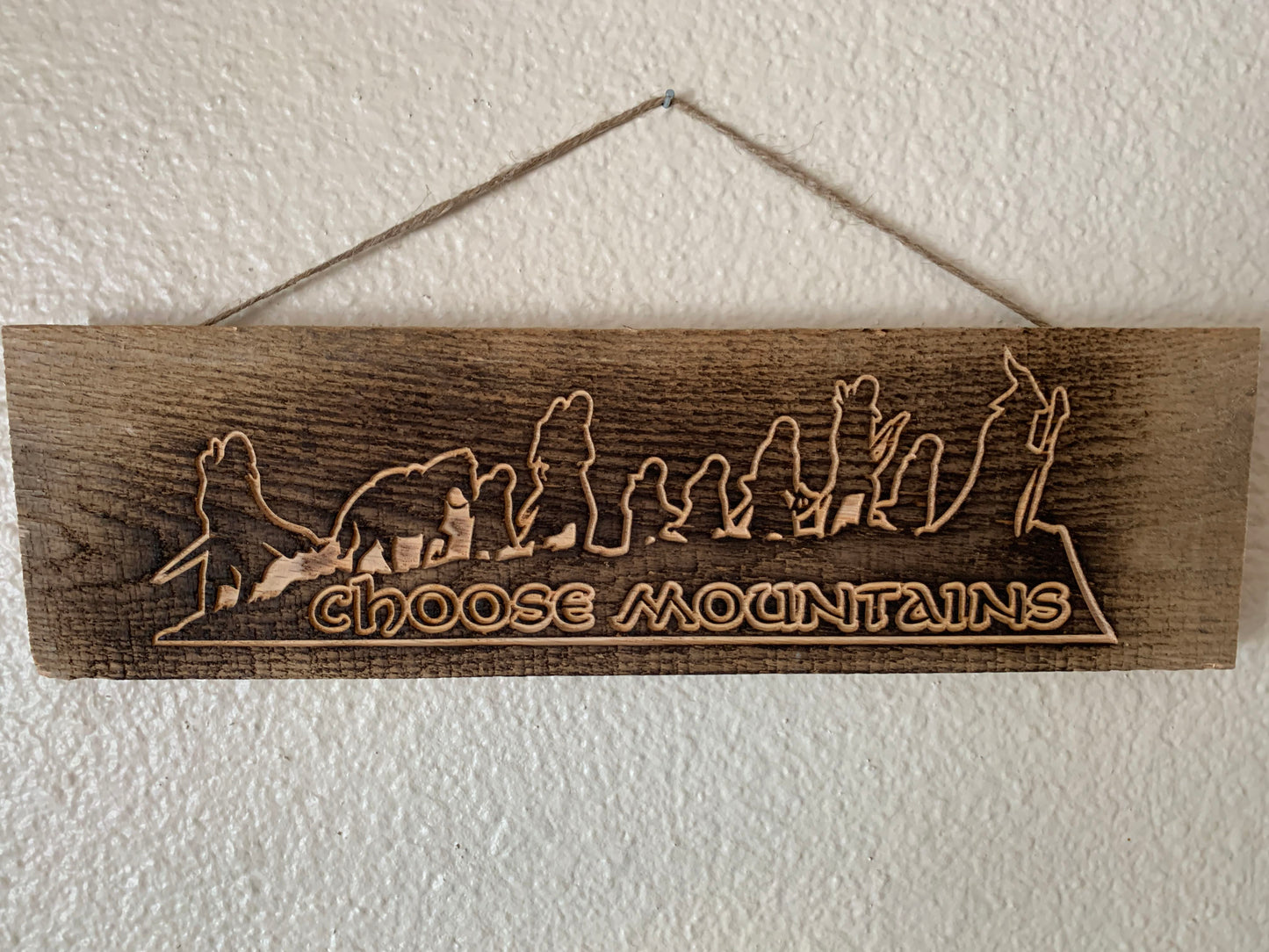 Choose Mountains - Wall Art