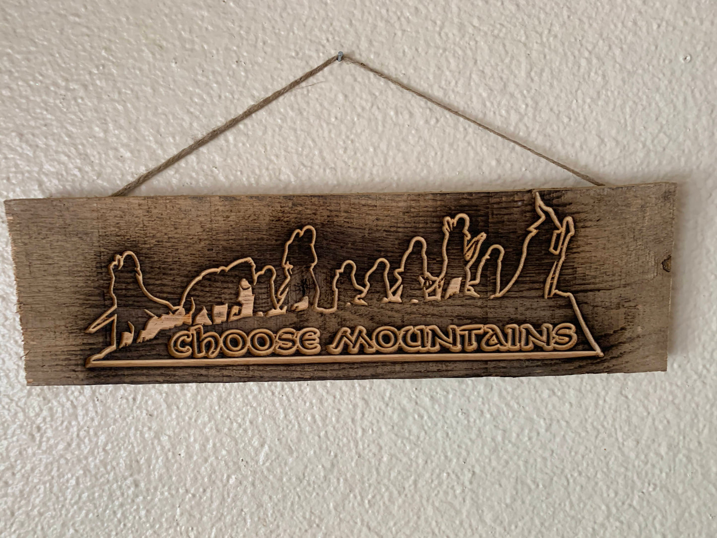 Choose Mountains - Wall Art