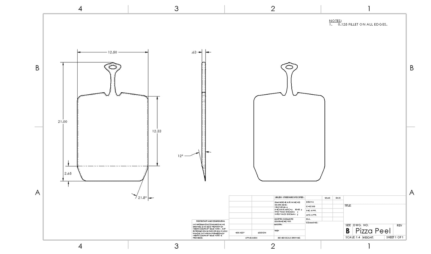 Pizza Peel Cut Files SVG jpg dxf pdf crv